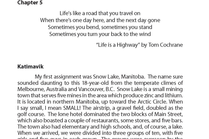 An Ordinary Life Book Excerpt - Page 76